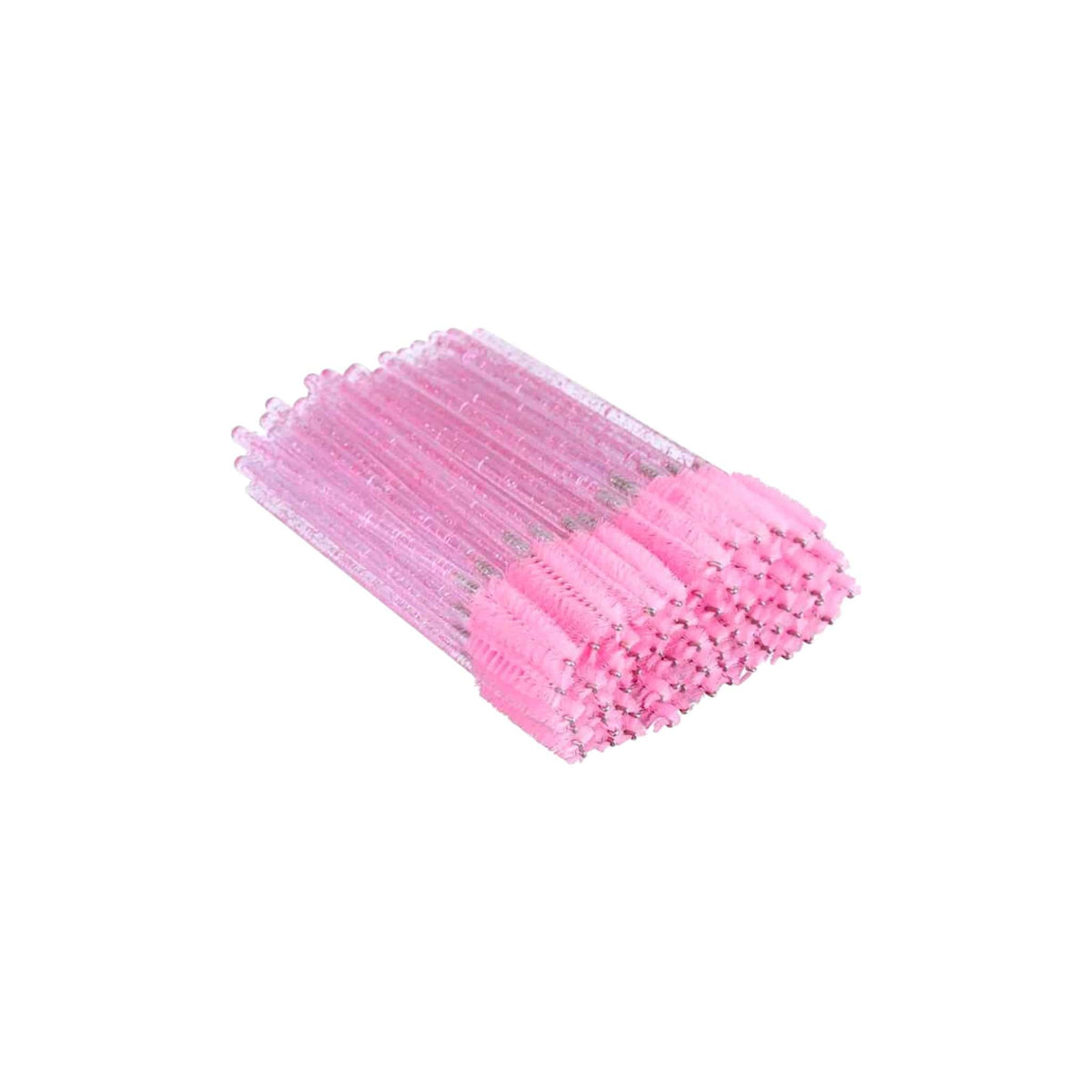 Cepillos desechables para pestañas 50 und ROSA